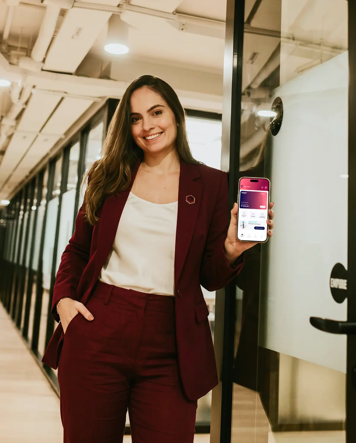 RubyY apresentado em um aplicativo móvel